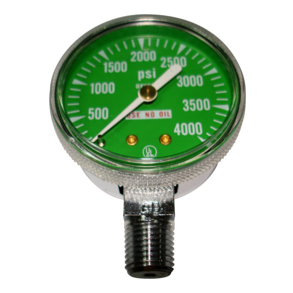 Reloj Medicinal  2¨ 0-4000 Psi Ametek